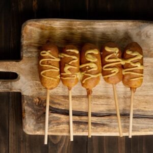 Sticky Toffee Skewers (V, GF)