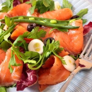 Smoked Salmon Arugula (GF)